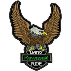 Orel v živo na obliž Kawasaki