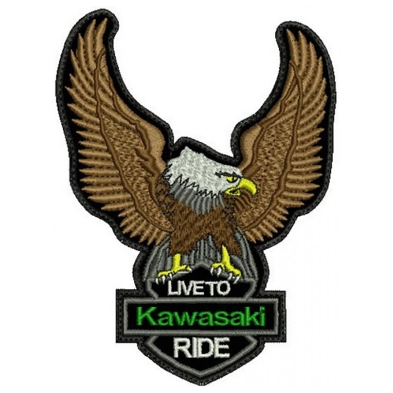 Orel v živo na obliž Kawasaki