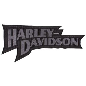 Obliž z napisom Harley Davidson siv - velik