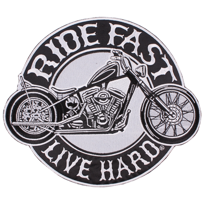 Nášivka a nažehlovačka Ride Fast