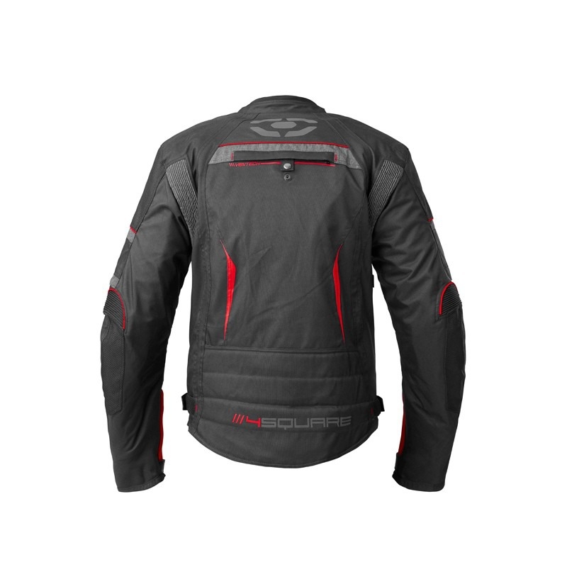 Motoristična jakna 4SQUARE Roadster Dual black-red razprodaja