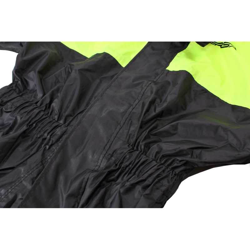 RSA črno-rumena dežna obleka