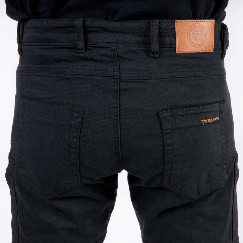 Rebelhorn Urban III Black Motorcycle Jeans