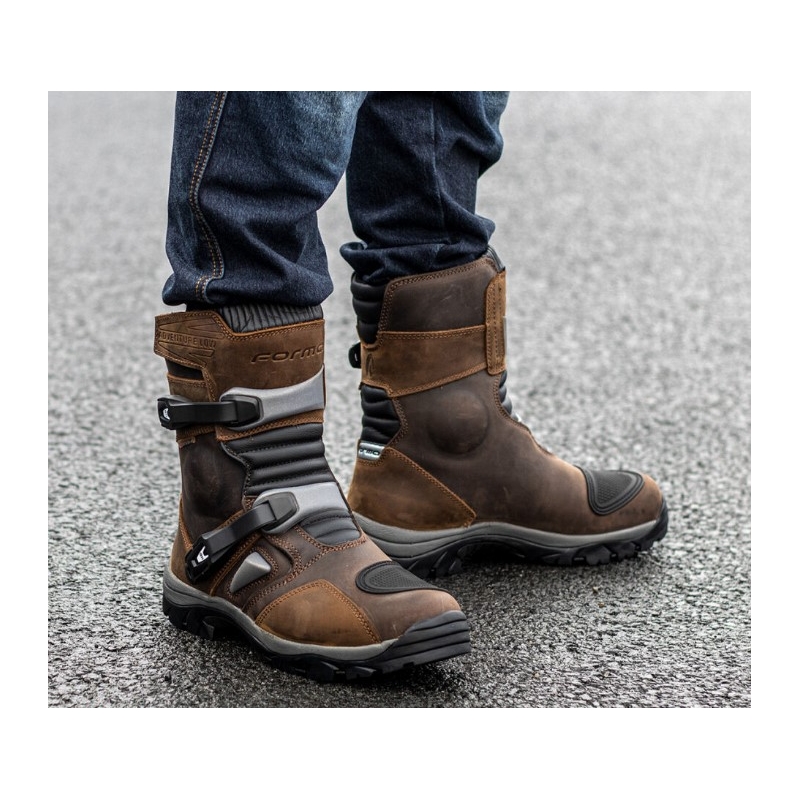 Moto čevlji Forma Adventure Low WP brown