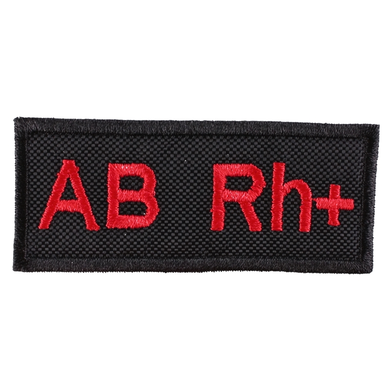 Obliž s krvno skupino AB Rh+