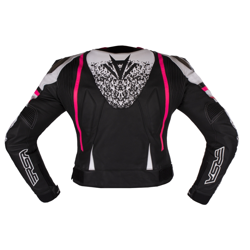 Ženska dvodelna kombinezona RSA Flow black-white-fluo pink razprodaja