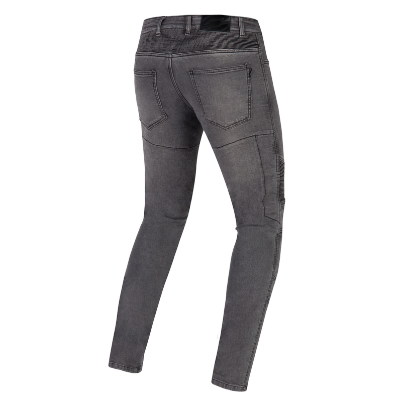 Ozone Rusty washed black motorcycle jeans