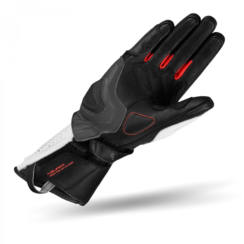 Ženske rokavice Shima Miura Black-White-Fluo Red
