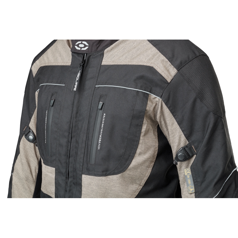 Motoristična jakna 4SQUARE Climber khaki-black razprodaja