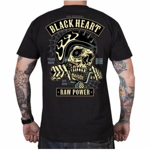 Moška majica Black Heart Raw Power Chopper