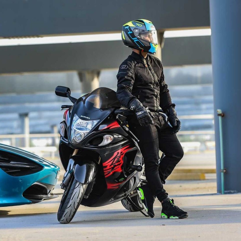 Oxford Delta 1.0 Air Black motoristična jakna