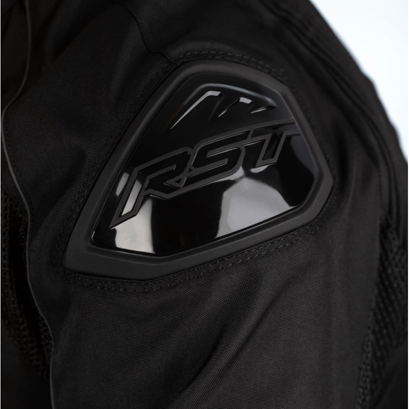 RST Tractech Evo 4 Mesh Lightweight CE Black Motorcycle Jacket razprodaja