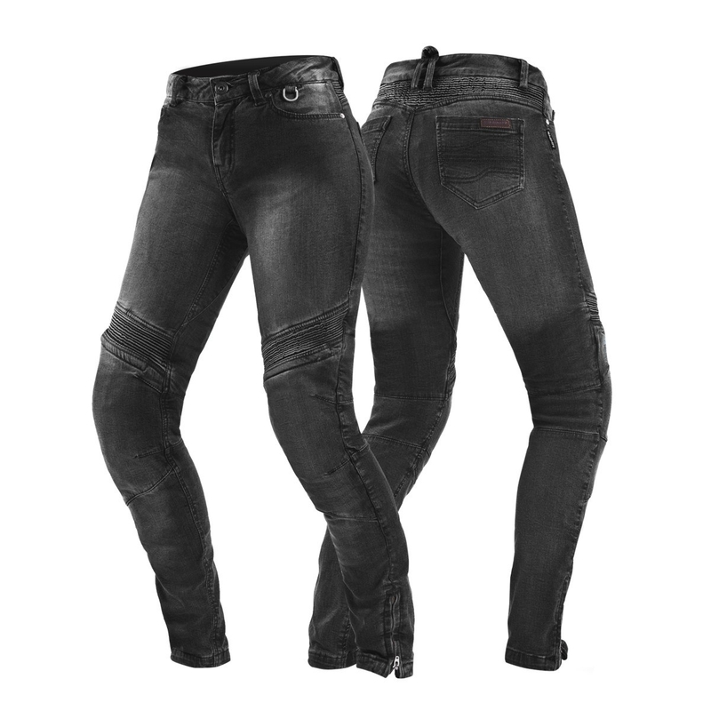 Ženske motoristične kavbojke Shima Jess black