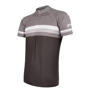 Majica Sensor Summer Stripe black-grey-white - kratki rokavi razprodaja