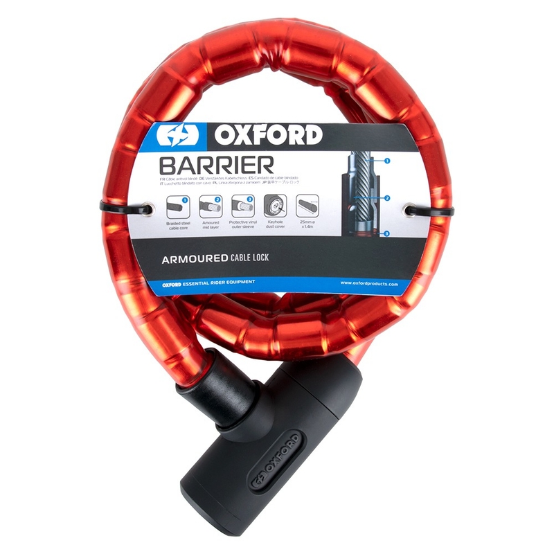Oxford Zapornica 1,4 m rdeča