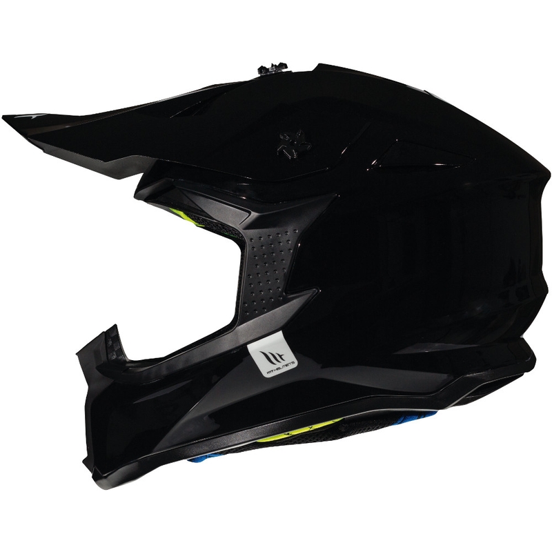 MT Falcon Solid Motokros čelada Black