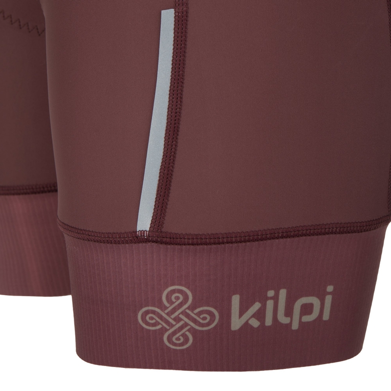 Ženske hlače Kilpi Pressure Shorts dark red razprodaja