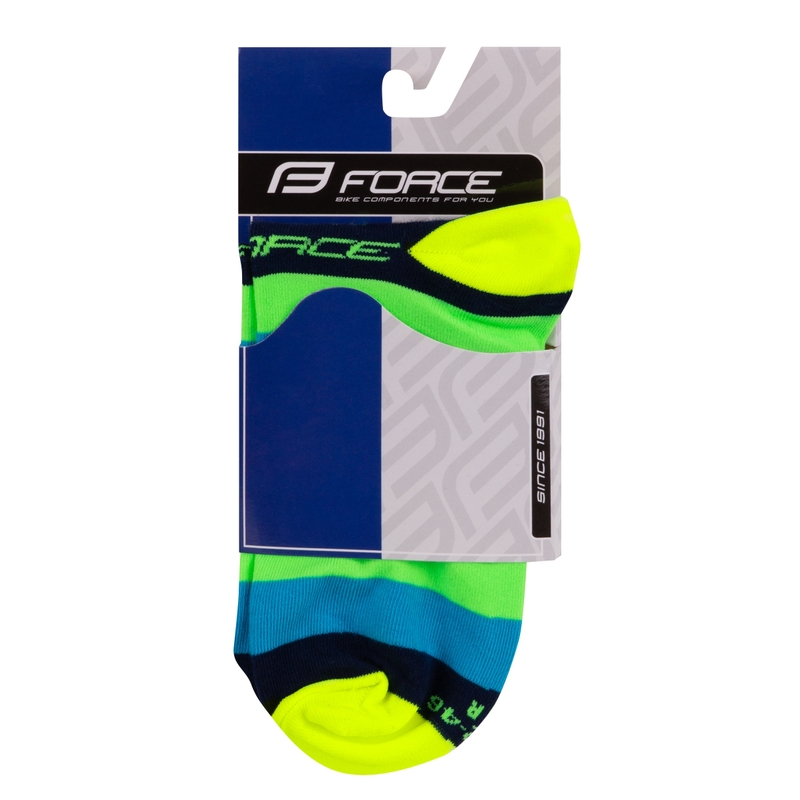 FORCE Sprocket nogavice rumene barve razprodaja