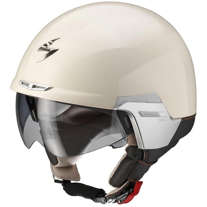 Motoristična čelada Scorpion EXO-100 Padova II beige razprodaja