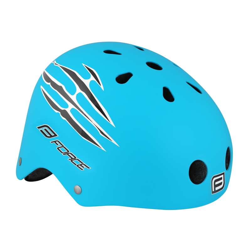 Kolesarska čelada FORCE BMX modra razprodaja