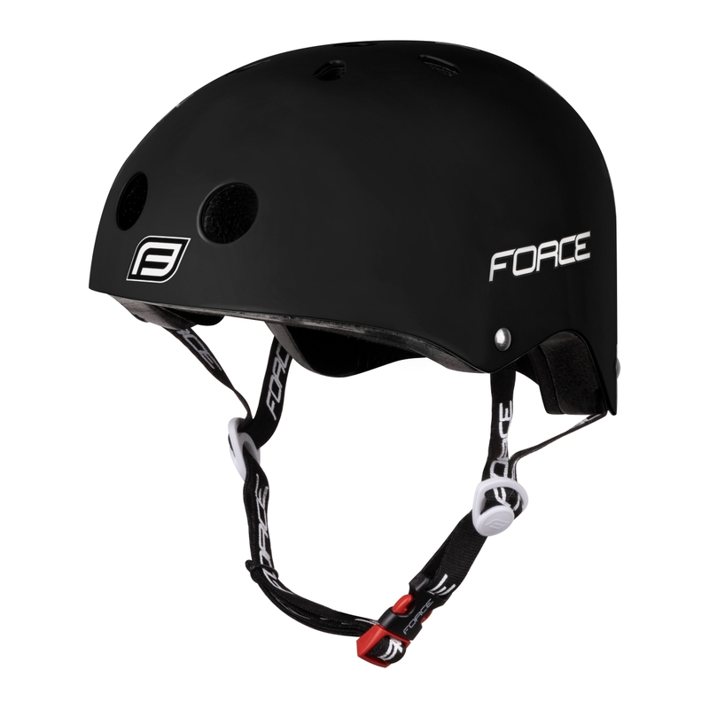 Kolesarska čelada FORCE BMX črna razprodaja