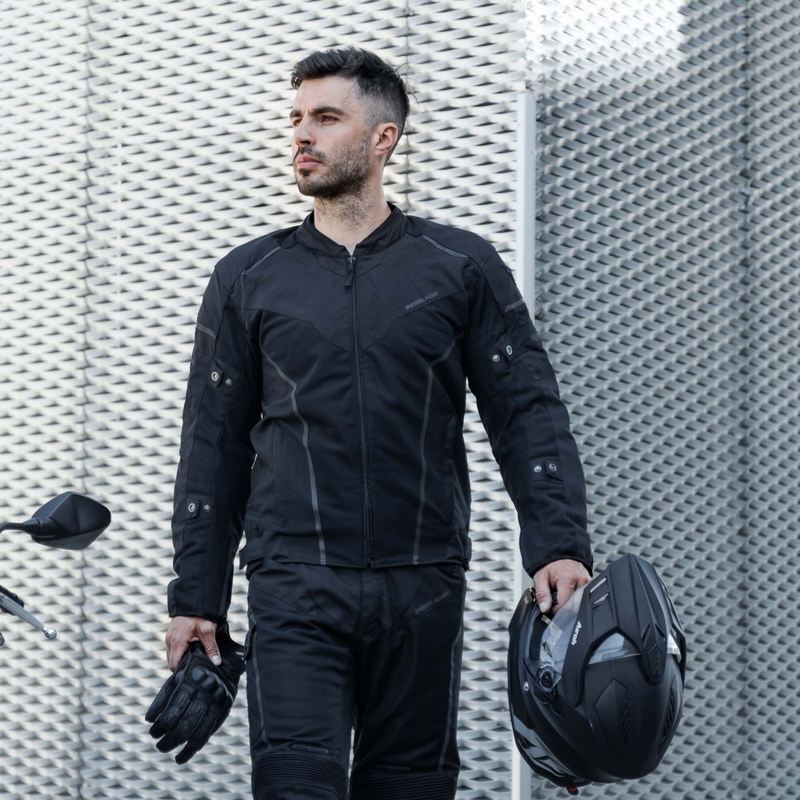 Rebelhorn Hiflow IV motoristična jakna črna razprodaja