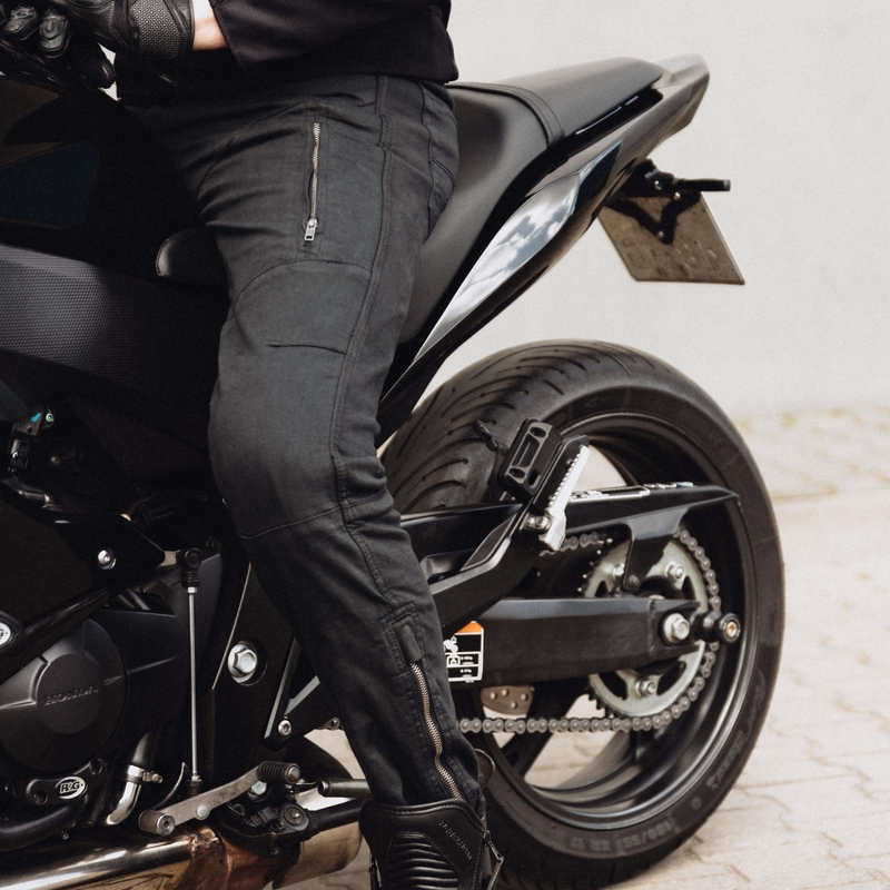 Rebelhorn Hawk III Black Motorcycle Jeans razprodaja