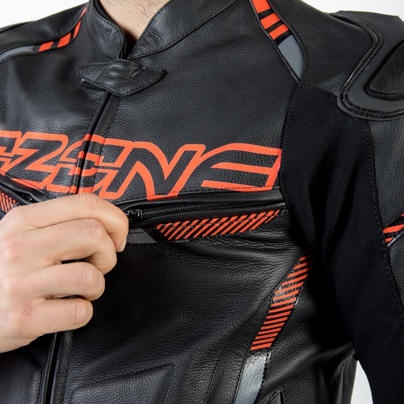 Motoristična jakna Ozone RS600 black-orange razprodaja