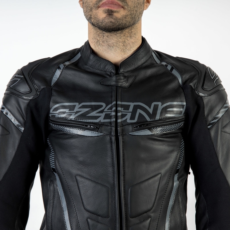 Ozone RS600 črna in siva motoristična jakna - razprodaja