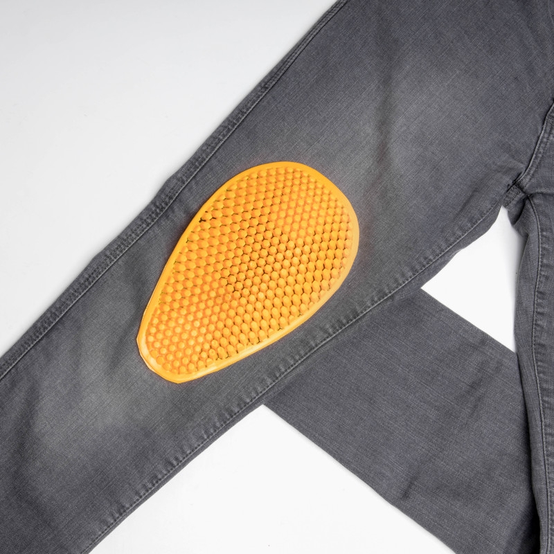 Ženske kavbojke Ozone Striker SF Grey Motorcycle Jeans