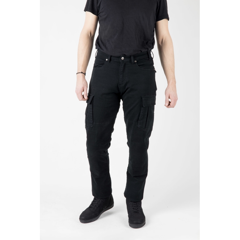 Ozone Shadow II Black Motorcycle Jeans razprodaja