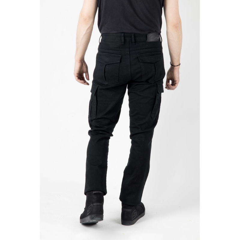Ozone Shadow II Black Motorcycle Jeans razprodaja