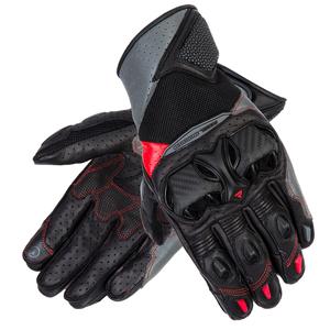 Motoristične rokavice Rebelhorn Flux II black-grey-fluo red
