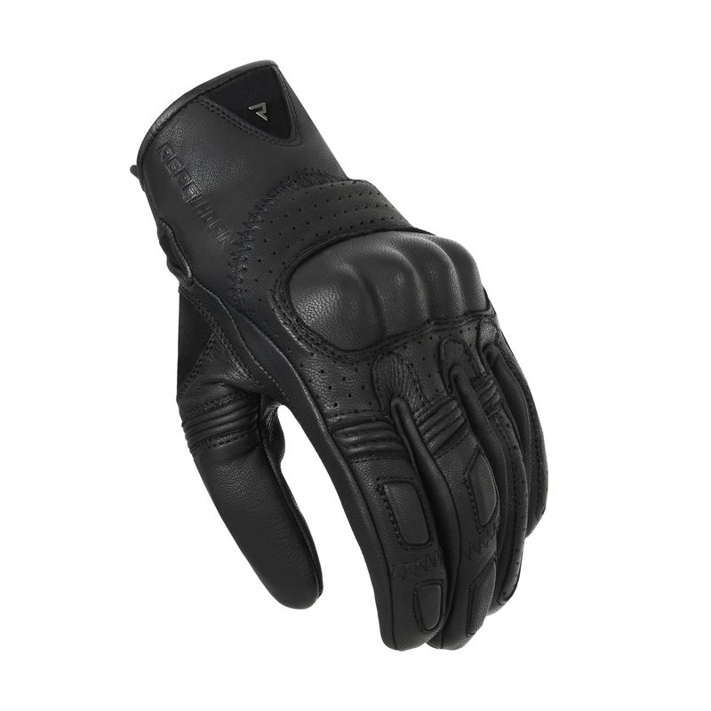 Motoristične rokavice Rebelhorn Thug II black perforirane