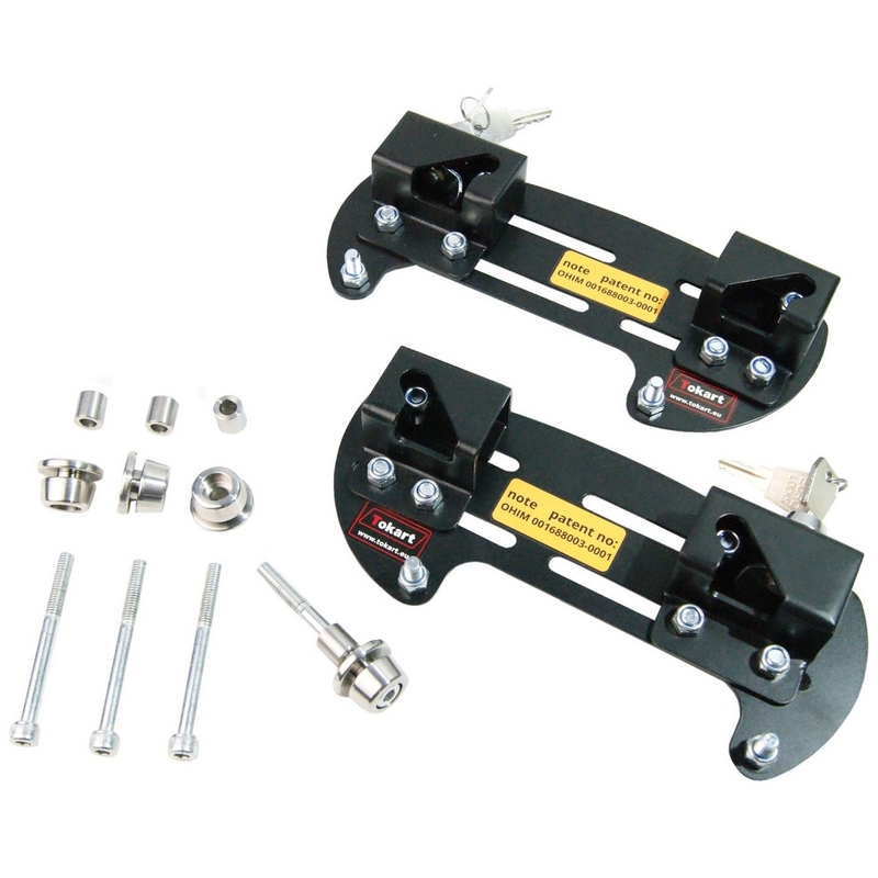 Tokart stranska držala za vrečke s ključavnico - 265 mm