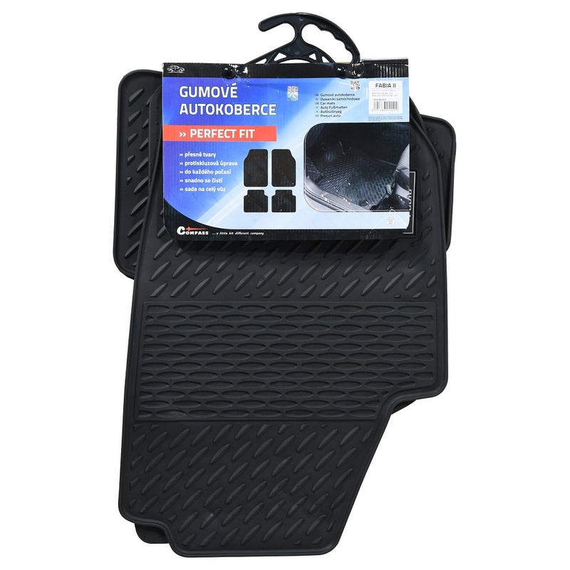 Gumijaste preproge PERFECT FIT komplet 4 kosov FABIA II