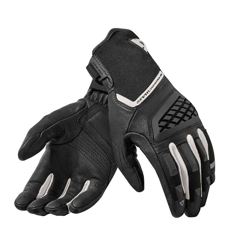 Ženske rokavice Revit Neutron 2 Black and White Moto Gloves razprodaja