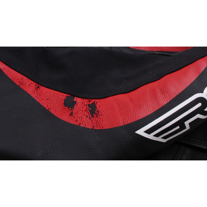 Moška motoristična jakna RSA Imola black-red razprodaja
