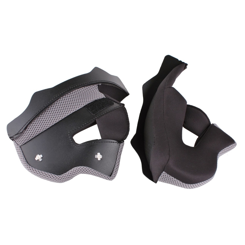 Obloge blatnikov za motoristične čelade RSA TR-01 - siva razprodaja