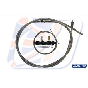 Clutch cable kit Venhill braided