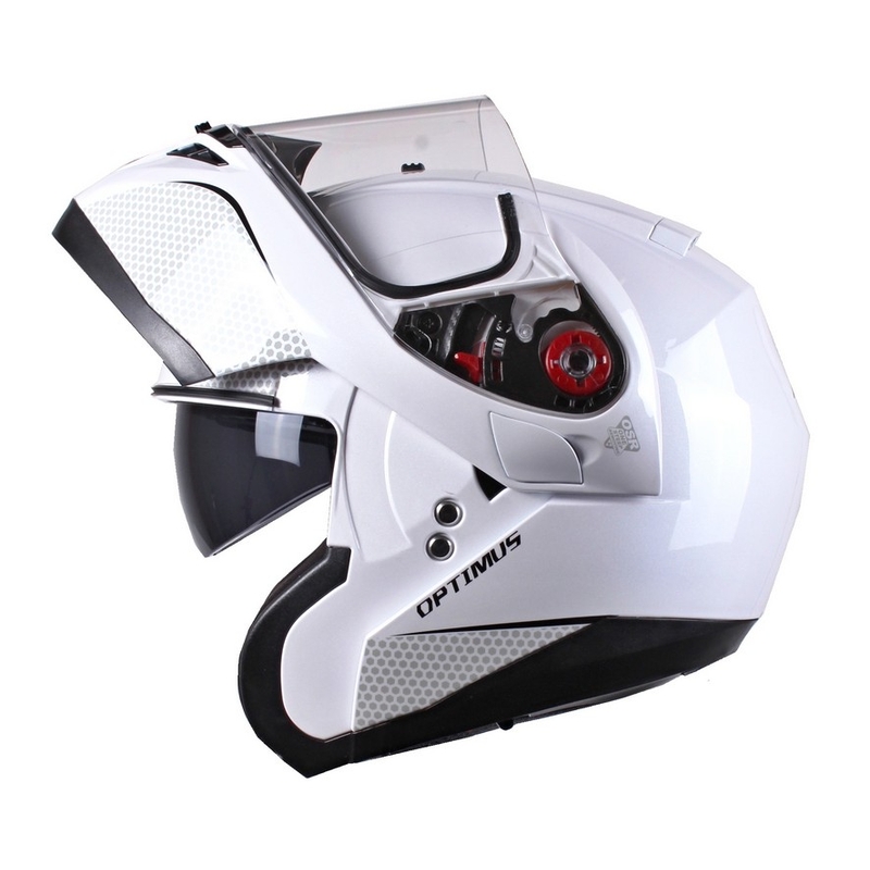 Axxis Optimus motoristična čelada bela - razred II