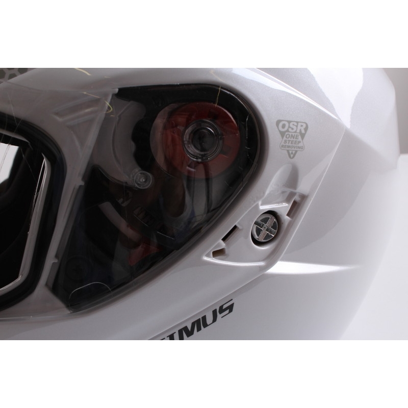 Axxis Optimus motoristična čelada bela - razred II