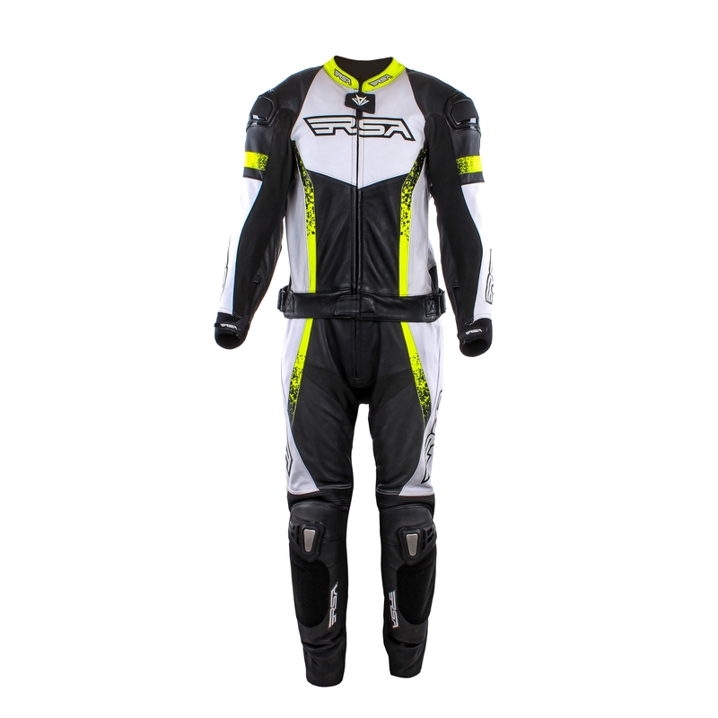 Moški kombinezon RSA Impola II black-white-fluo-yellow razprodaja