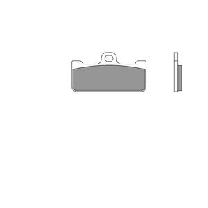 Brzdové destičky BREMBO