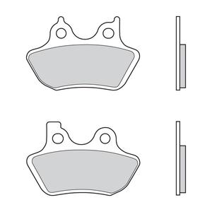 Brzdové destičky BREMBO