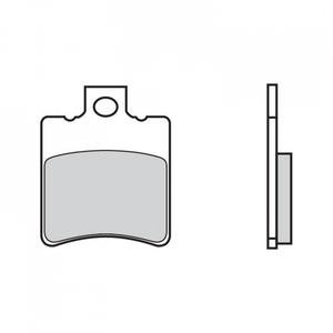 Brzdové destičky BREMBO CC ROAD