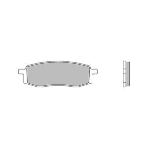 Brzdové destičky BREMBO