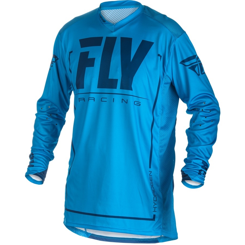 Motokros majica FLY Racing LITE 2018 - ZDA modra