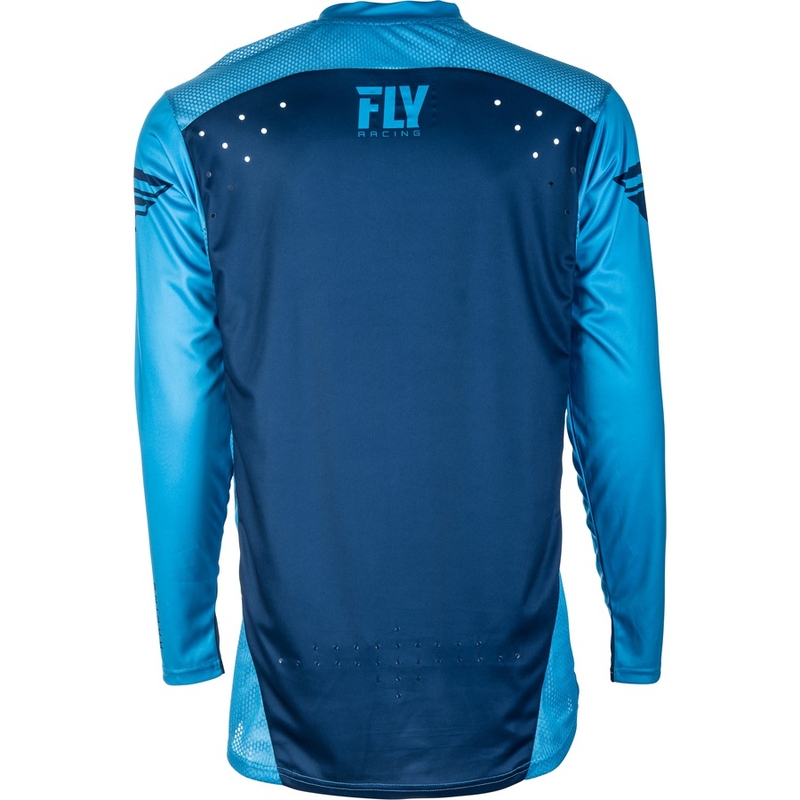 Motokros majica FLY Racing LITE 2018 - ZDA modra
