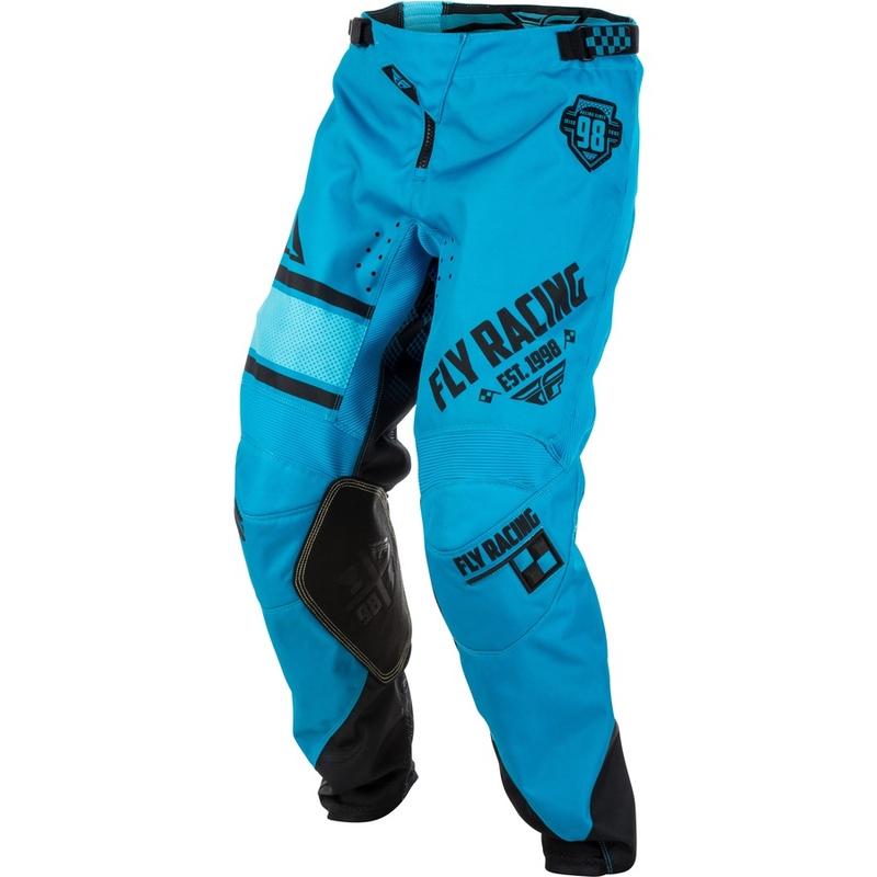 Motokros hlače FLY Racing Kinetic ERA 2018 - ZDA blue-black